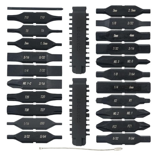 22pc flat bit - bit, set