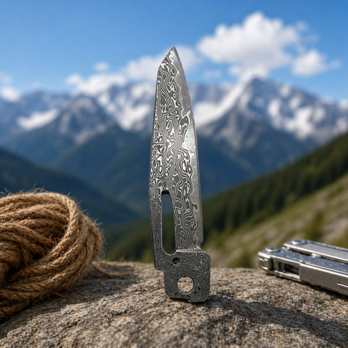 Vg10 damascus blade for - damascus,